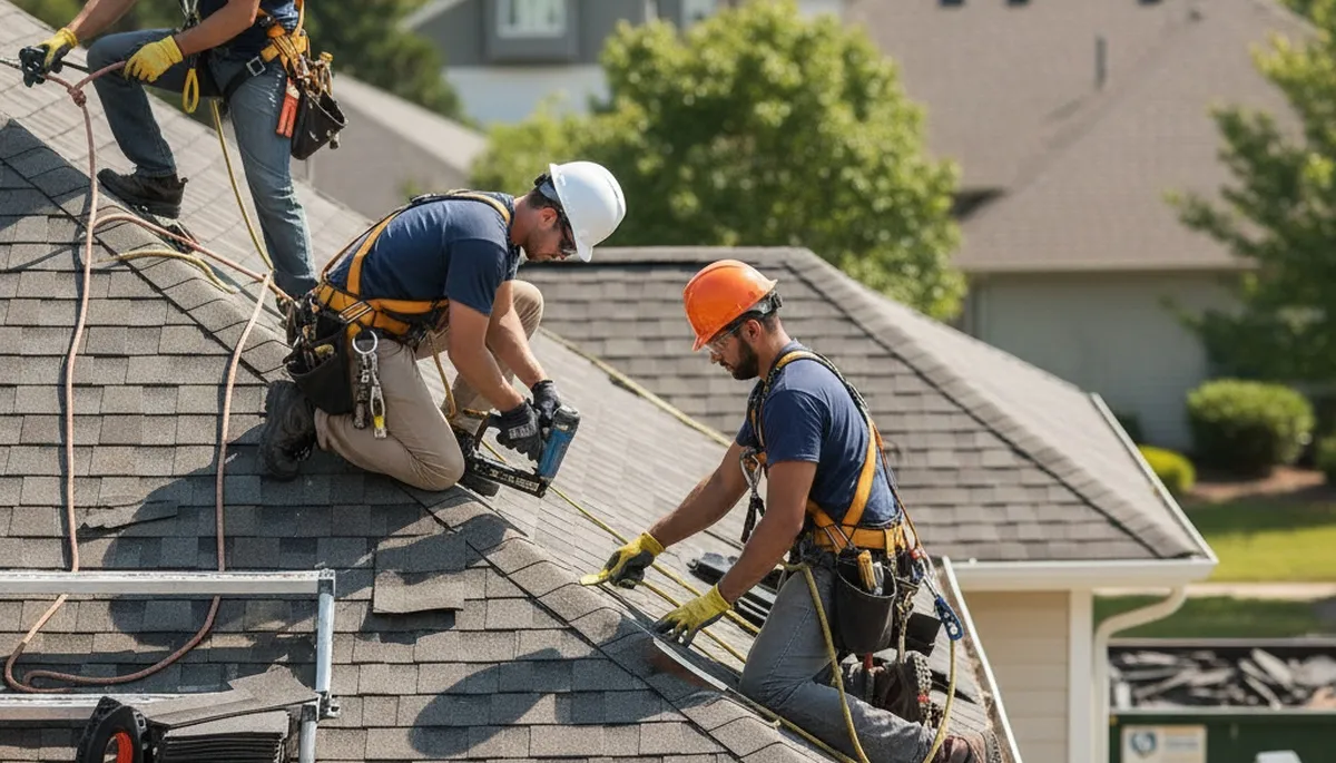 FX Remodeling & Exteriors roof repair in Knoxville, TN for leaks and storm damage